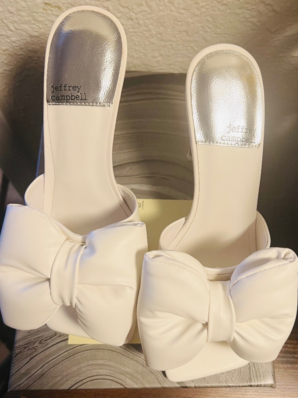 Brand New Jeffry Campbell Bow Down Stiletto Heels